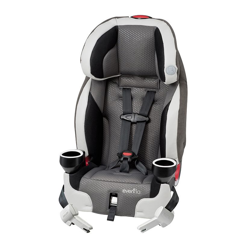 Evenflo Securekid DLX Harnessed Booster Car Seat, Multicolor