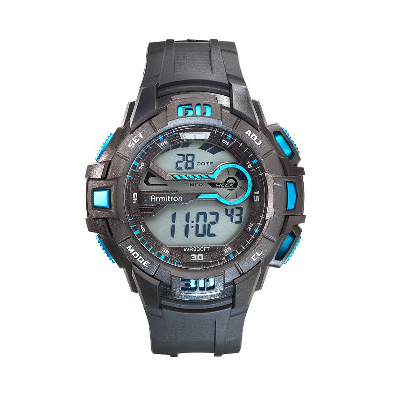 Armitron Dual Time Steel Watch | Kohl's