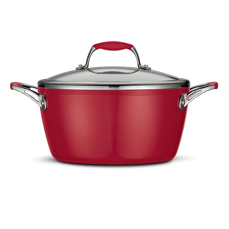 Tramontina Gourmet Ceramica 5-qt. Dutch Oven, Red