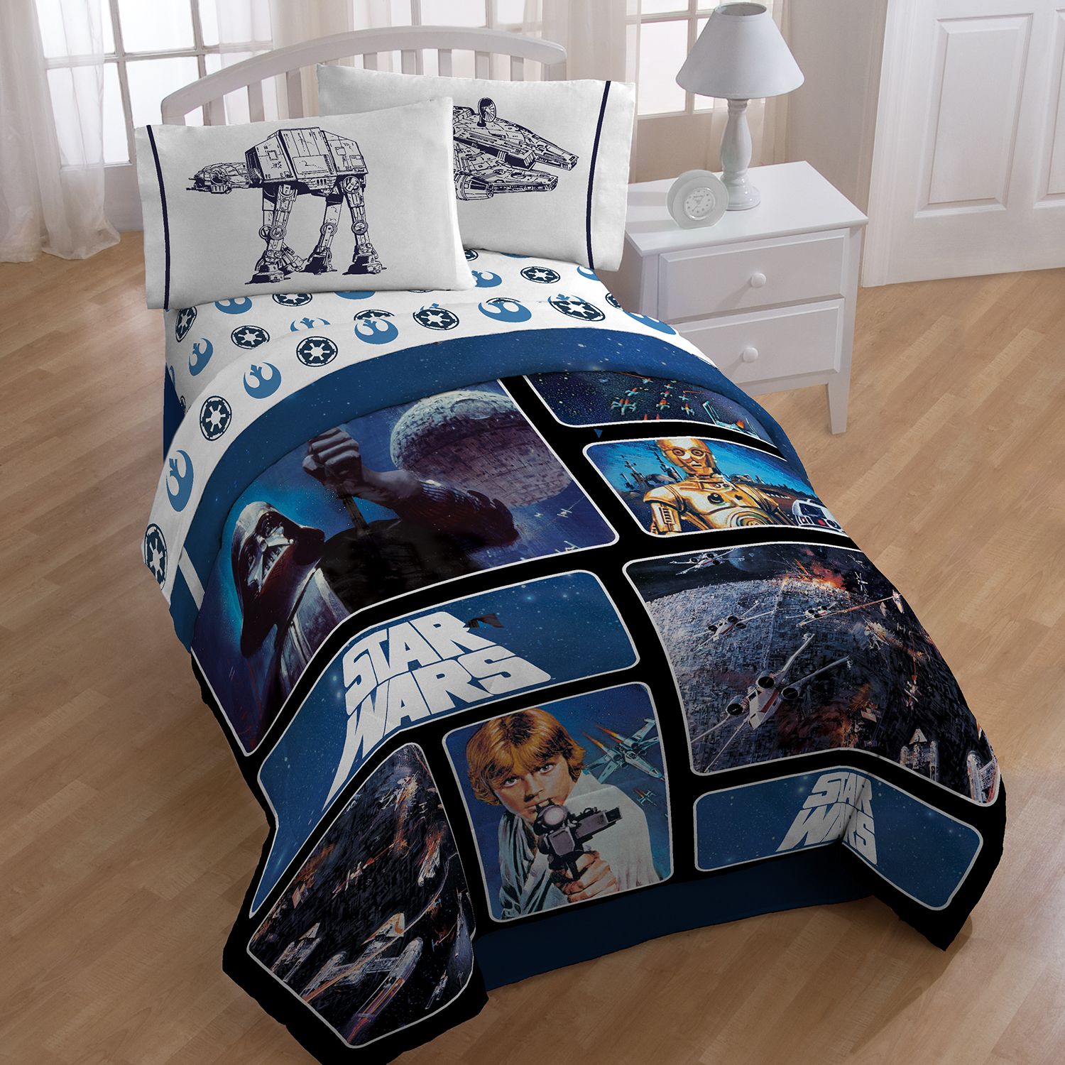 Star Wars Reversible Comforter Twin Full