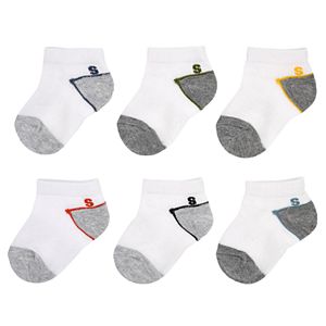 Baby Boy / Toddler Boy Jumping Beans® 6-pk. Colorblock Low-Cut Socks