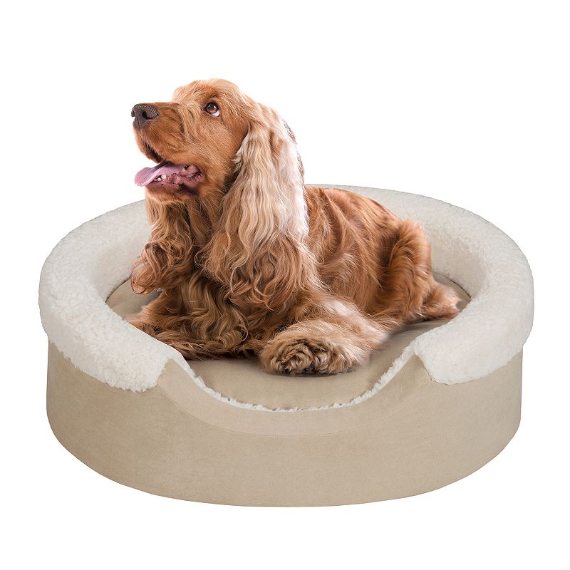Soft Touch Lucky Oval Cuddler Dog Bed 27'' x 21''