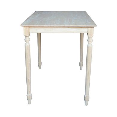 International Concepts 36" Finial-Style Dining Table