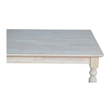 International Concepts 36" Finial-Style Dining Table