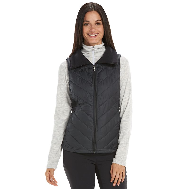 womens fleece vests at kohl's