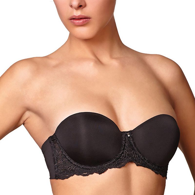 Montelle Intimates Bra Convertible Strapless FullFigure PushUp Bra