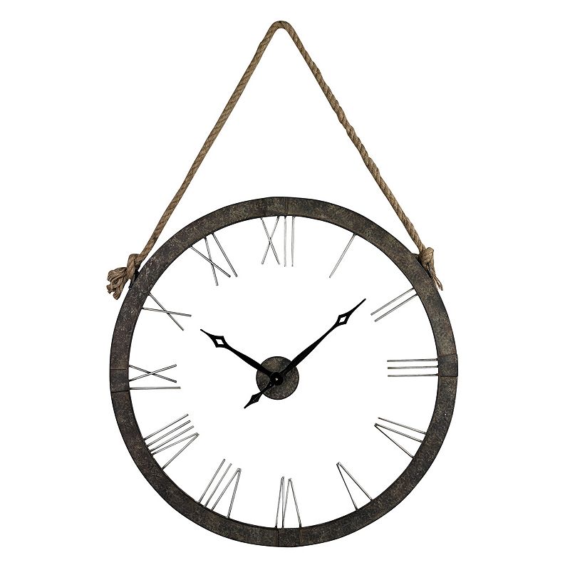 Sterling Wall Clock, Grey