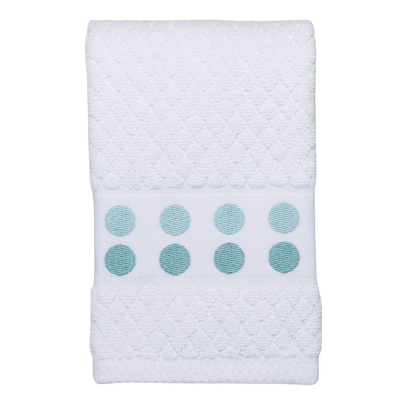 Mondrian Dot Embroidered Hand Towel