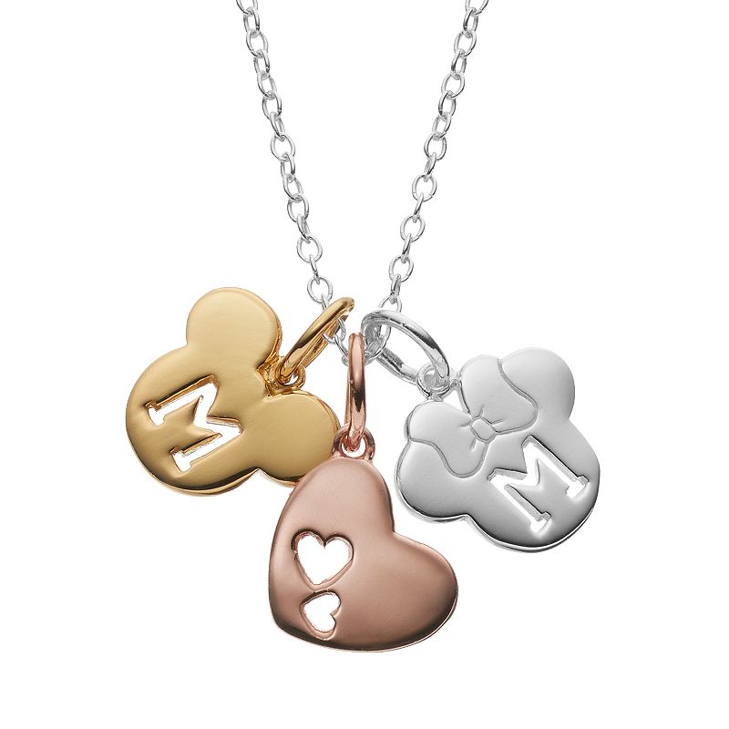 Disney Womens Heart Necklace Kohl's