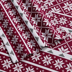 Print Deep-Pocket Flannel Sheets