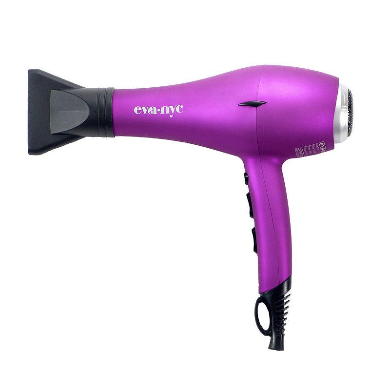 Eva NYC Almighty Pro-Lite Ionic Hair Dryer, Purple