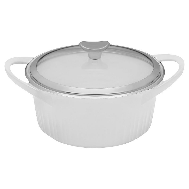 CorningWare 3.5-qt. Covered Dutch Oven, White