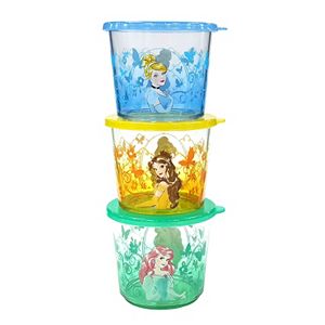 Disney Princess 3-pc. Kid's Melamine Snack Container Set by Jumping Beans®