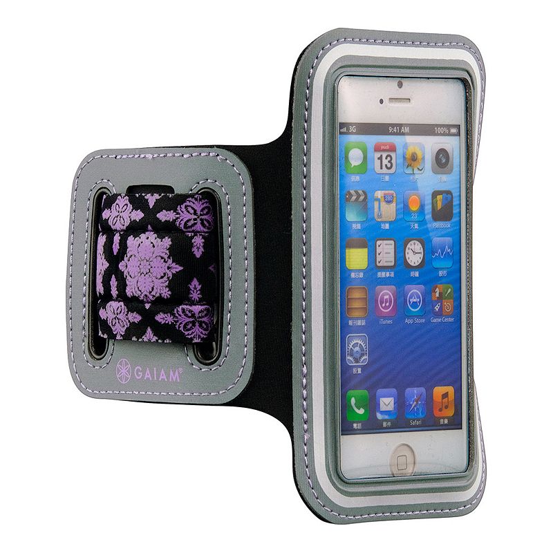 Gaiam iPhone 5 \/ 5S Sport Armband, Purple