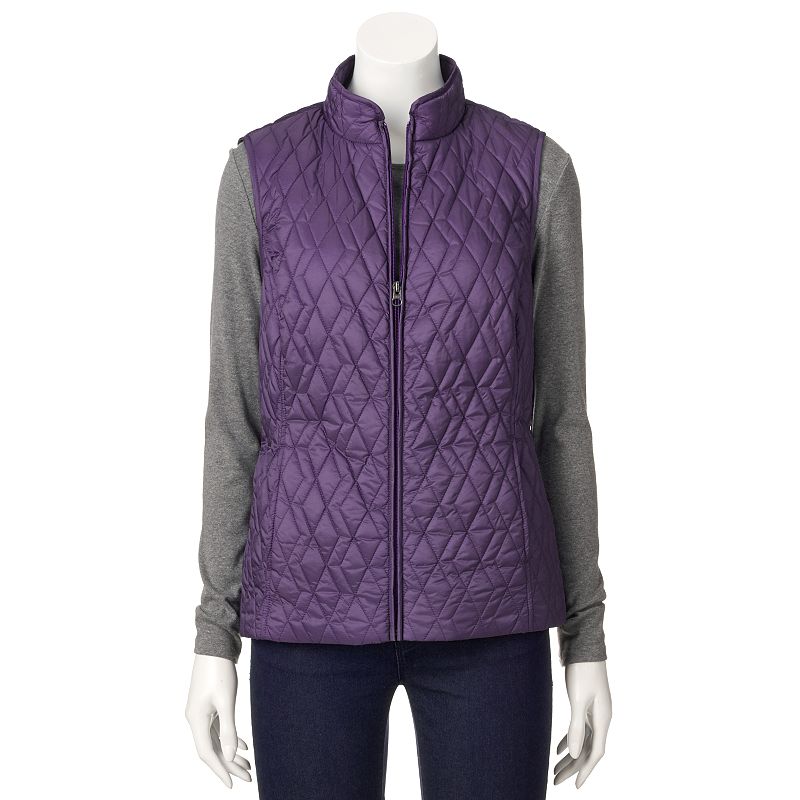 Women's Croft & Barrow® Quilted Vest