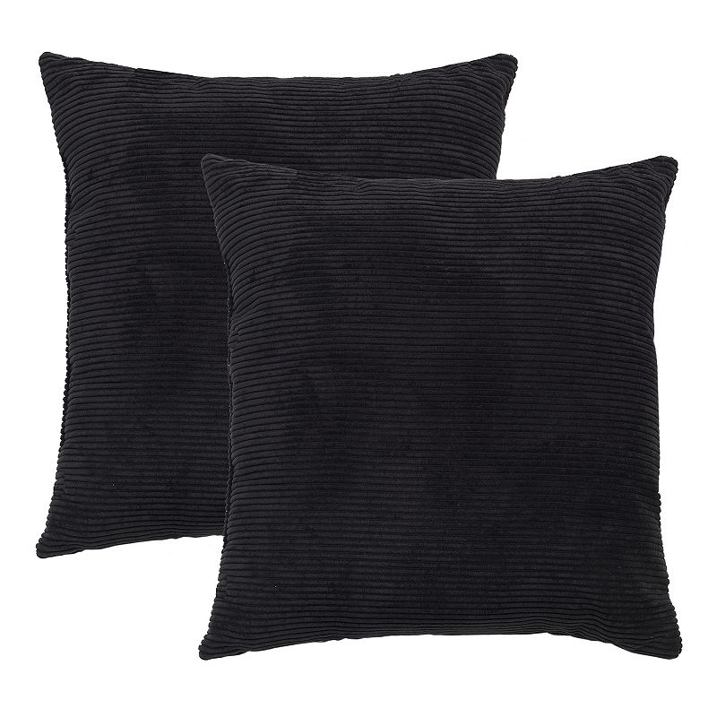 18x18 Black Throw Pillow Kohl s