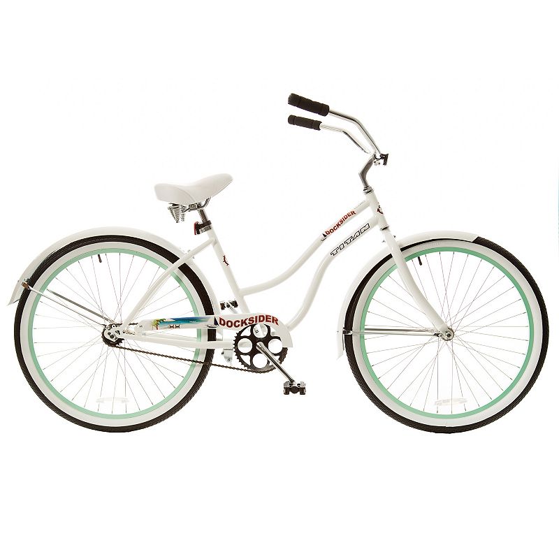 Titan Docksider 26-in. Single Speed Beach Cruiser Bicycle - Women, White