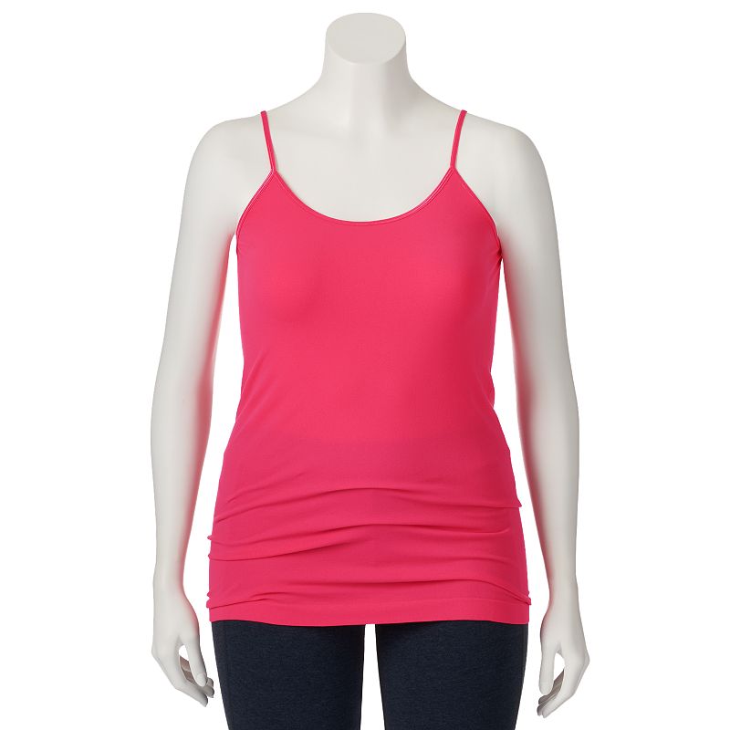 Juniors' Plus Size SO® Seamless Solid Tunic Tank Top