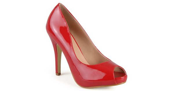kohls red pumps