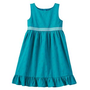 Toddler Girl Chaps Eyelet Dress