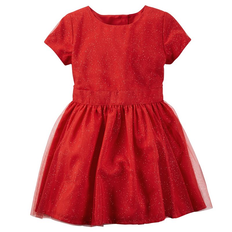 Carters Toddler Girl Sparkly Tulle Dress
