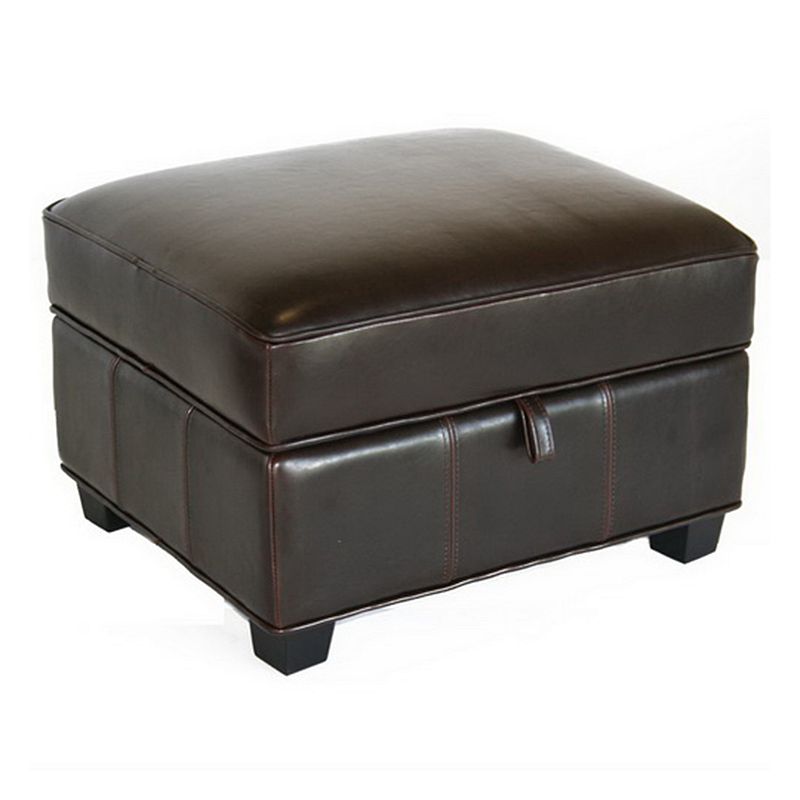 Leather Seat Storage Ottoman Kohl's