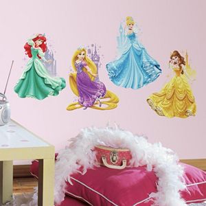 Disney's Princesses & Castles Peel & Stick Giant Wall Decals
