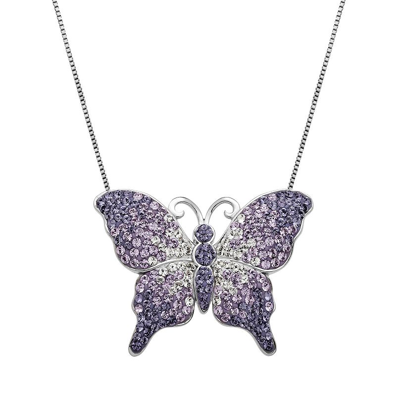 Sterling Silver Butterfly Necklace Kohl's