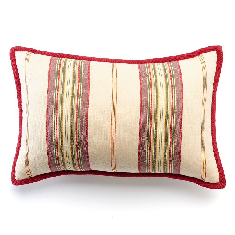 Chaps Home Dylan Ticking Stripe Decorative Pillow DealTrend