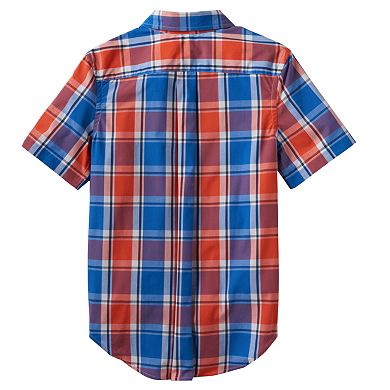 Boys 8-20 Chaps Plaid Button-Down Shirt