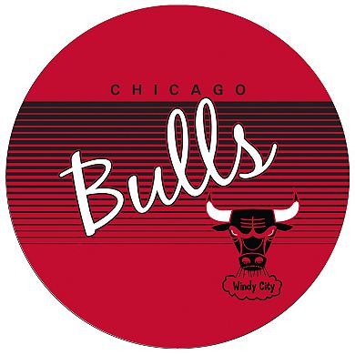 Chicago Bulls Hardwood Classics Chrome Pub Table