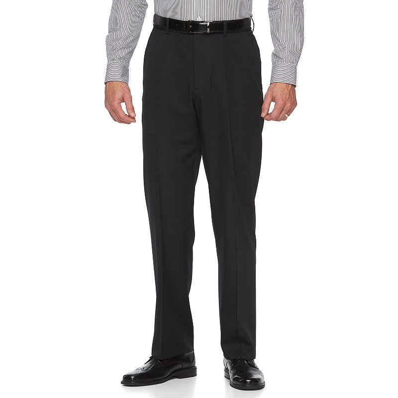 kohls black pants mens