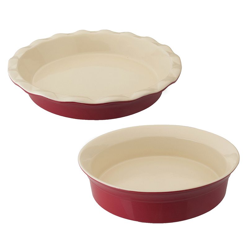 BergHOFF Geminis 2-pc. Round Bakeware Set, Red