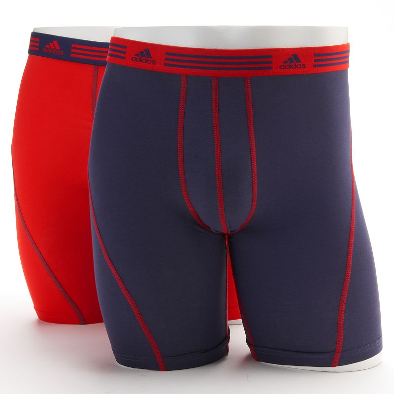 Men's adidas 2-pack ClimaLite Athletic Stretch Performance Midway Briefs