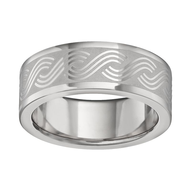 Titanium Weave Band - Men, Size: 12, Grey