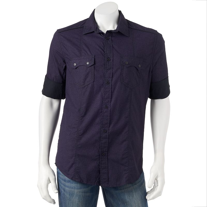 Helix Front Button Down Shirt Kohl's
