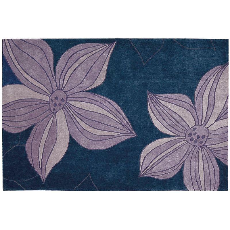 Purple Floral Rug Kohl's