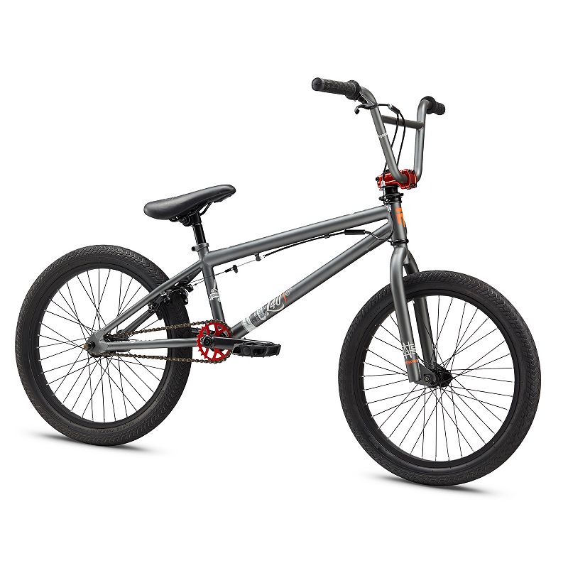 Youth Mongoose Legion L40 20-in. BMX Freestyle Bike, Grey