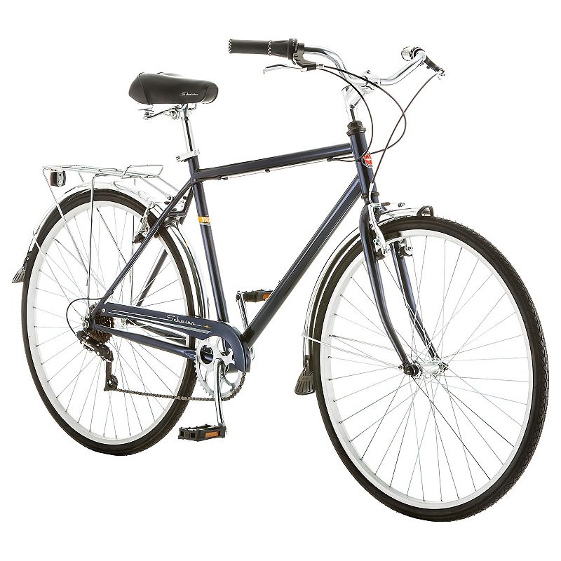 Men's Schwinn Wayfarer 700c Retro City Bike, Blue