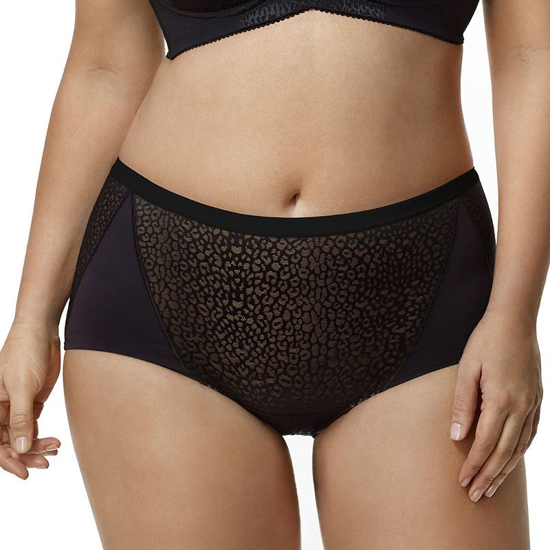 Elila Leopard Microfiber Brief Panty 3201 Women's