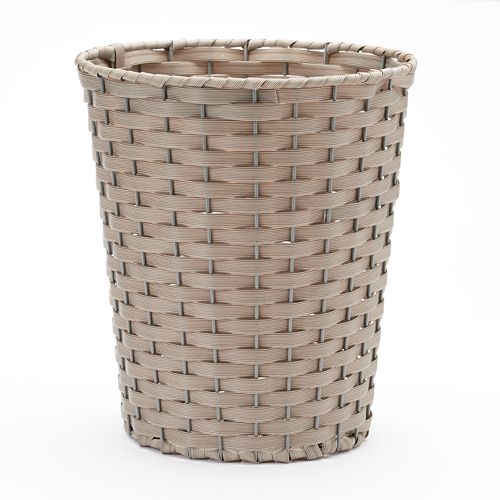 Home Classics® Woven Wicker Wastebasket