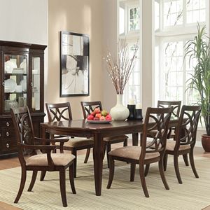 HomeVance Hansford 7-piece Extendable Forma Dining Set