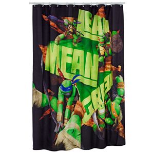 Teenage Mutant Ninja Turtles Fabric Shower Curtain