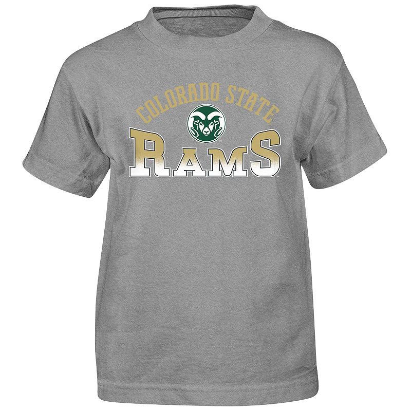 Boys 4-7 Colorado State Rams Cotton Tee, Boy's, Size: M (5\/6) , Grey