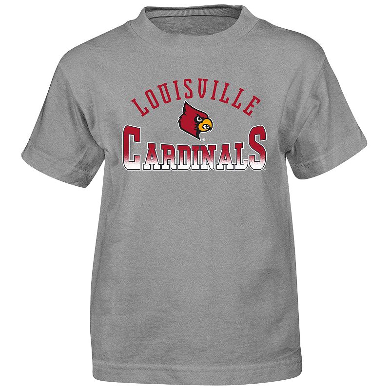 Boys 4-7 Louisville Cardinals Cotton Tee, Boy's, Size: M (5\/6) , Grey
(Charcoal)