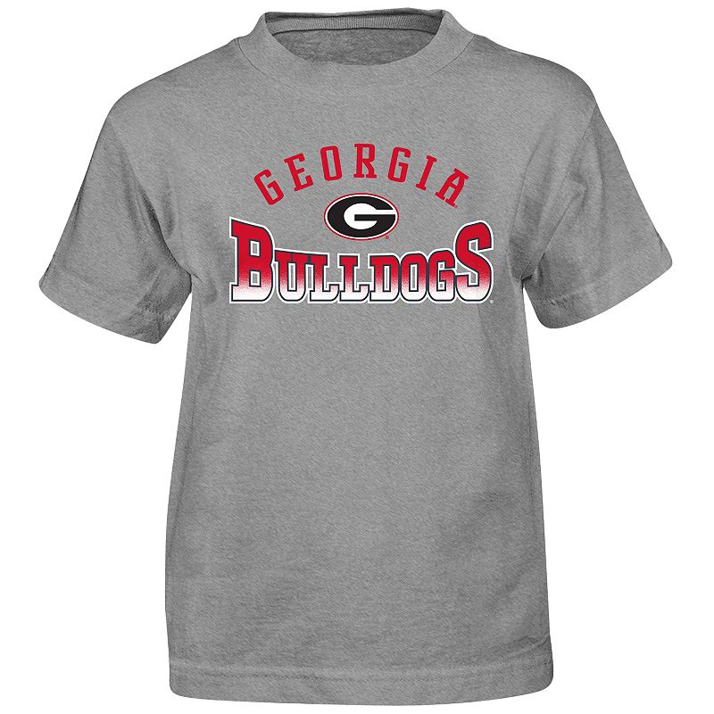 Boys 4-7 Georgia Bulldogs Cotton Tee, Boy's, Size: S (4) , Grey (Charcoal)
