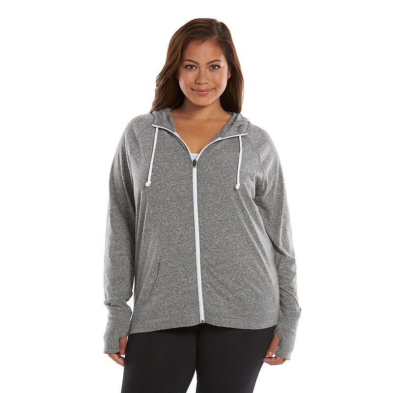 kohls womens zip up hoodie