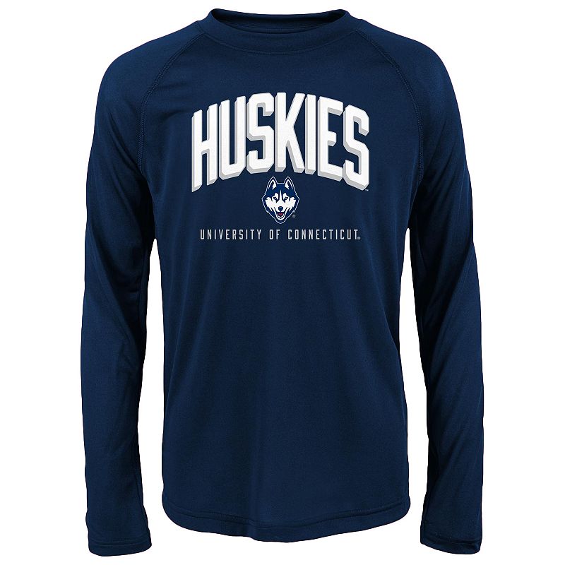 Boys 4-7 UConn Huskies Performance Tee, Boy's, Size: M (5\/6) , Blue