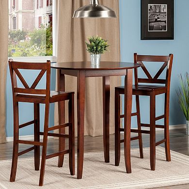 Winsome 3-piece Fiona Dining Set