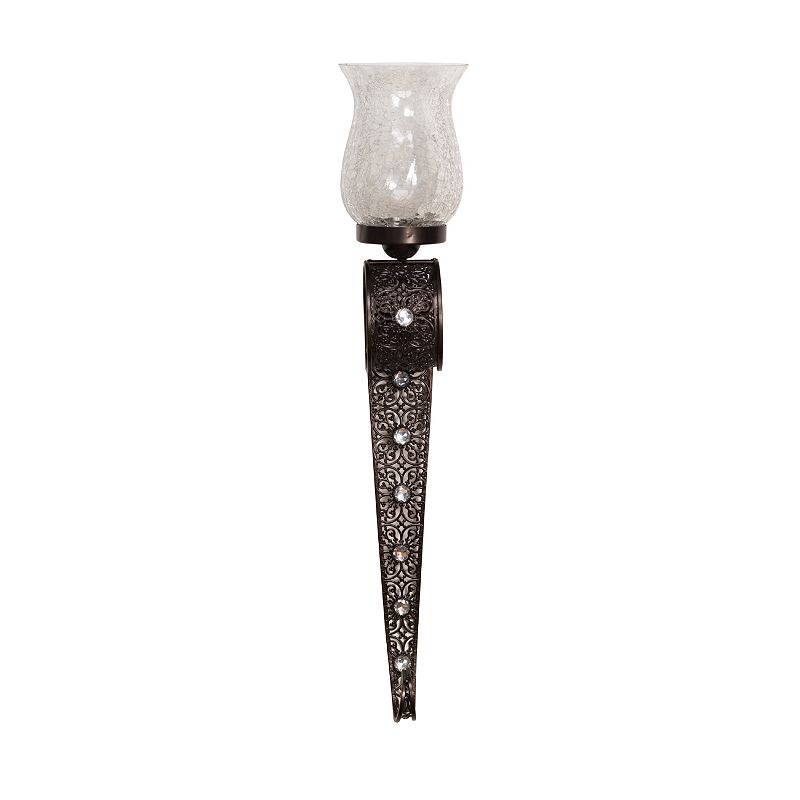 Elements Scroll Crackle Wall Sconce